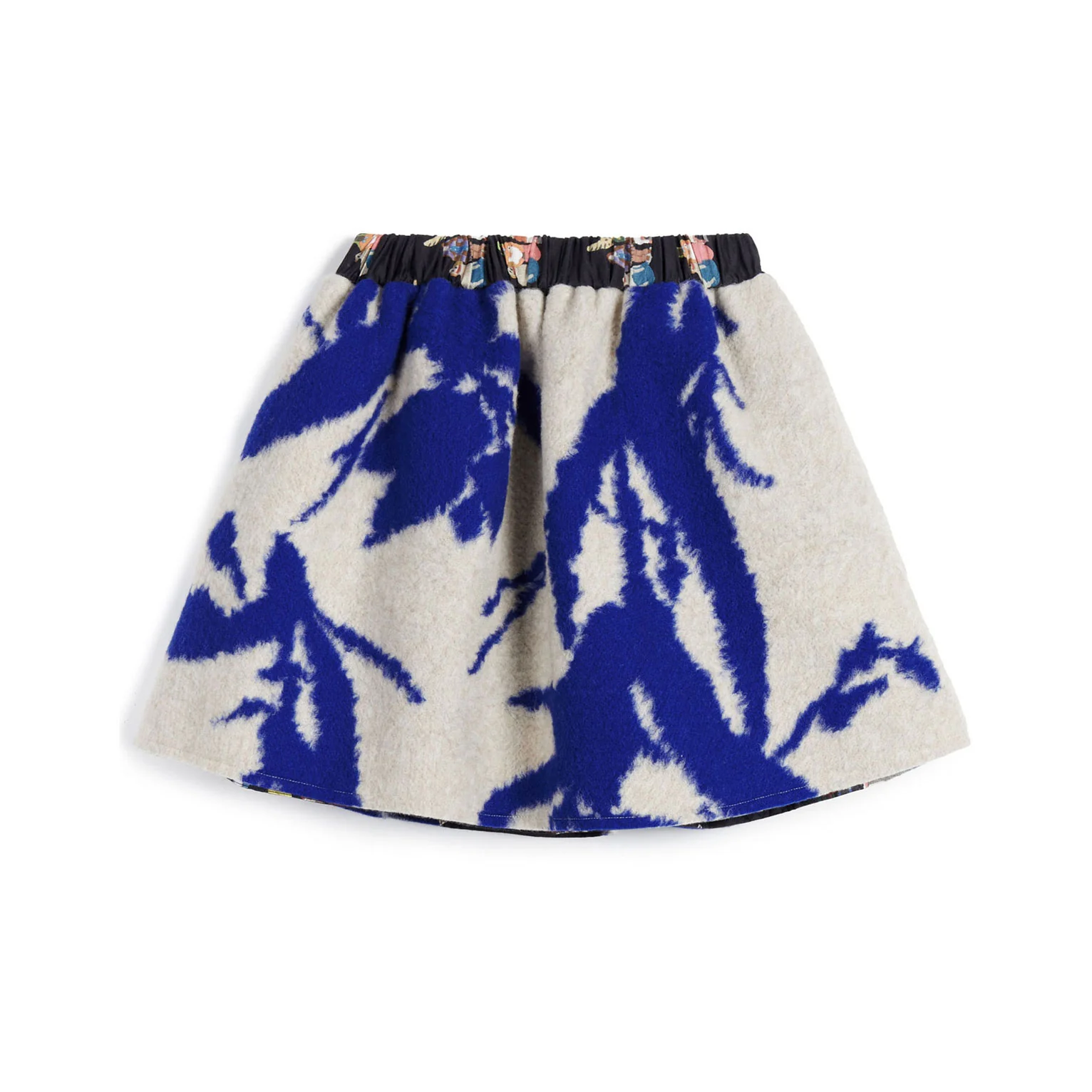 Wolf and Rita Beige Azulejo Skirt - Image 3