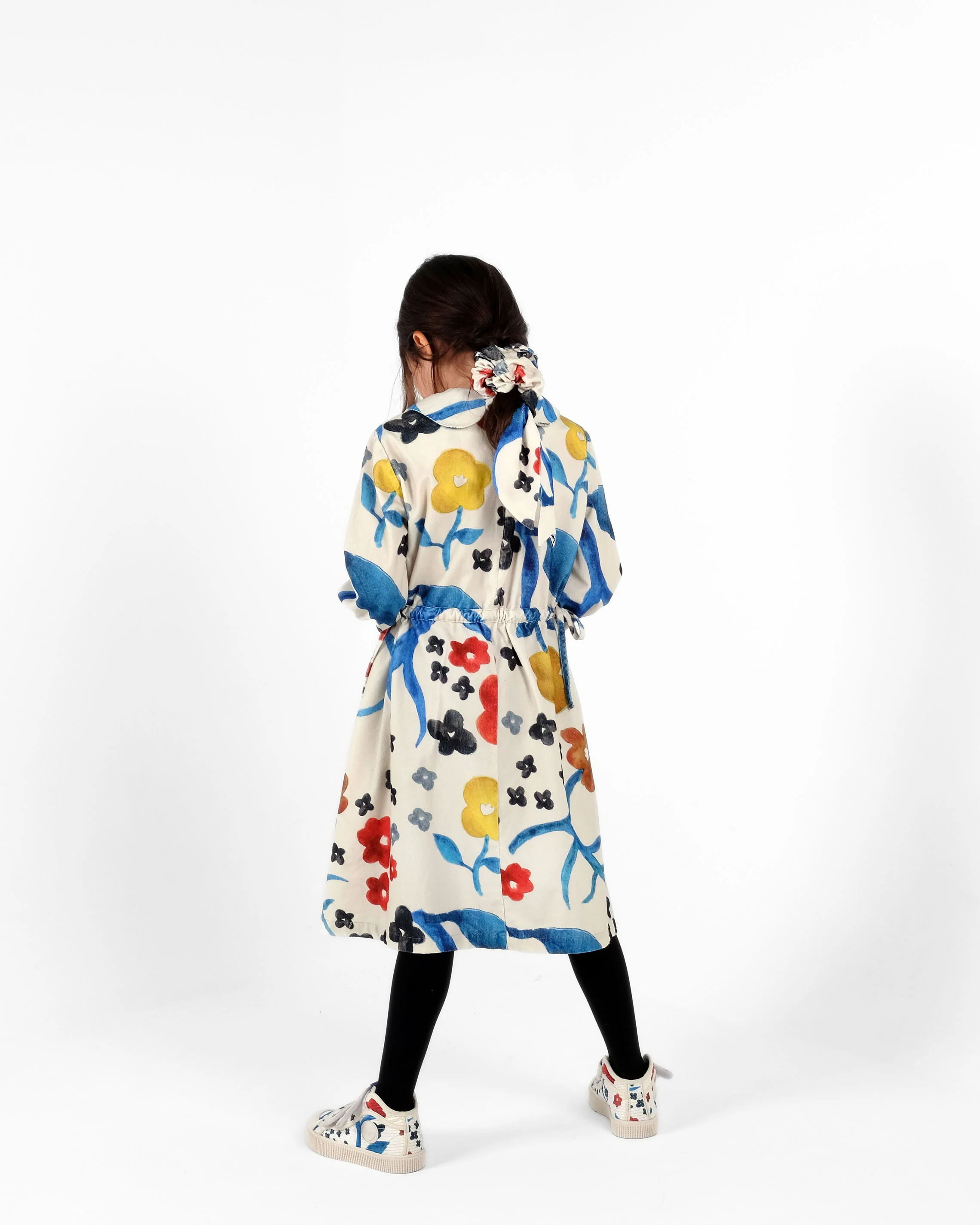 Wolf and Rita Beige Jardim Noemia Dress - Image 4