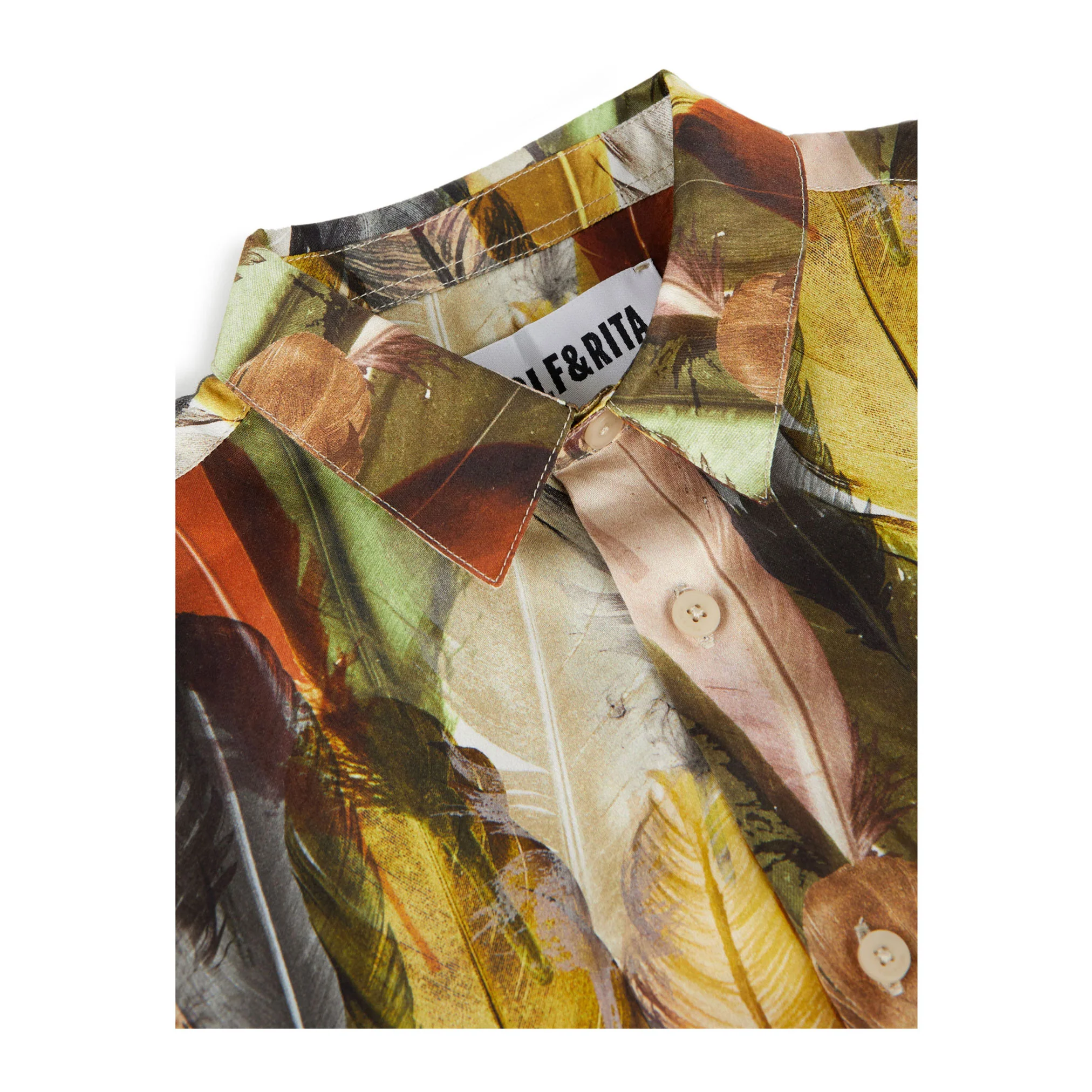 Wolf and Rita Yellow Indios Roberto Shirt - Image 2