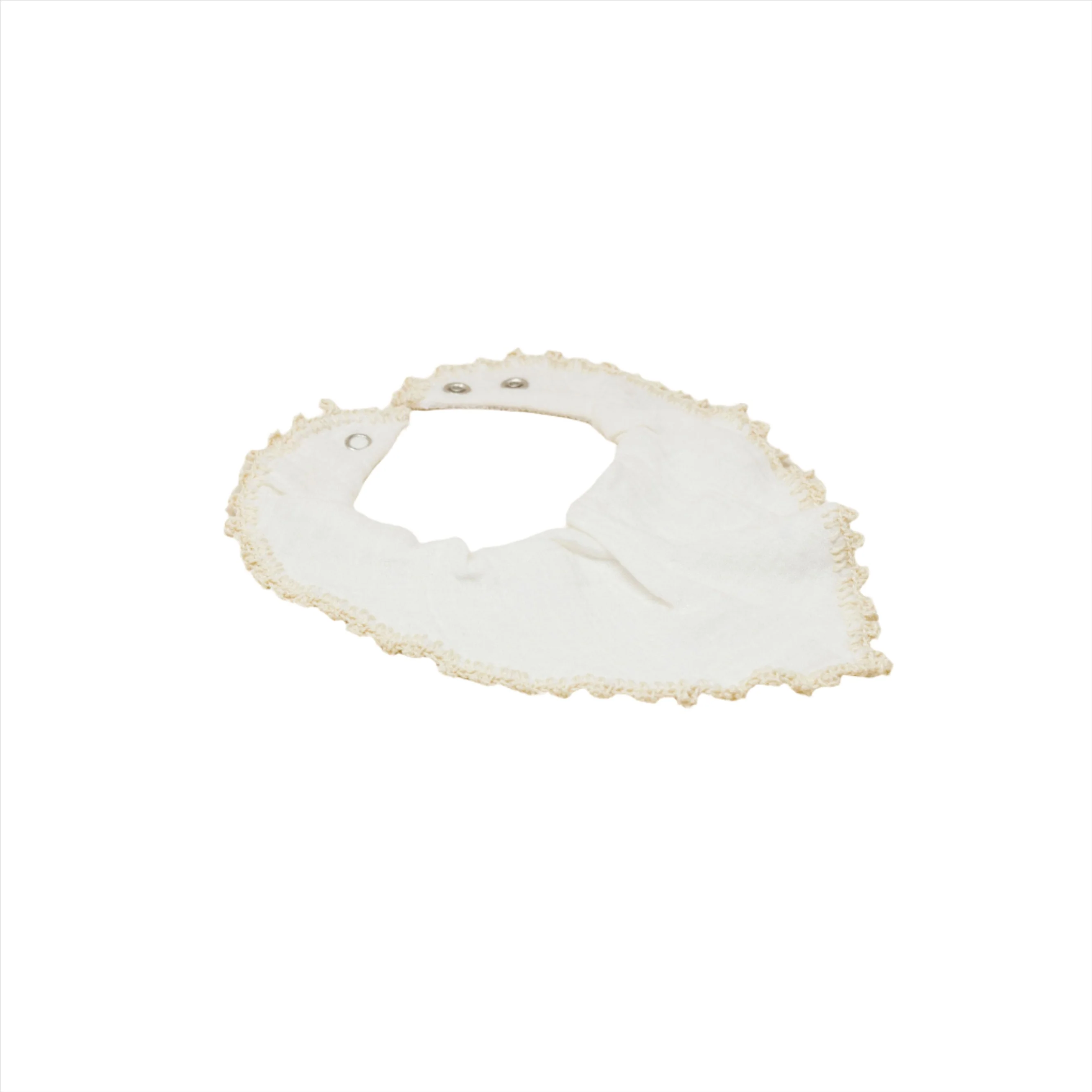Yaarn Beige Muslin Bib
