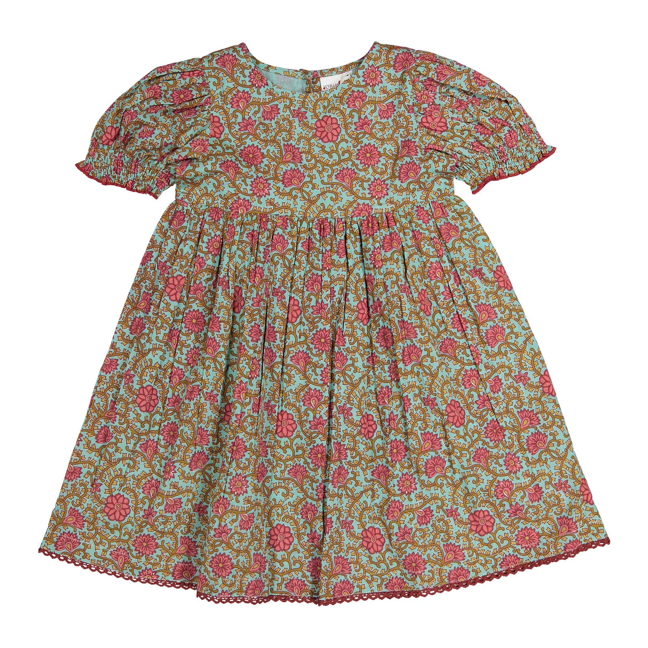 Yo Baby Turquoise Alisha Swing Dress