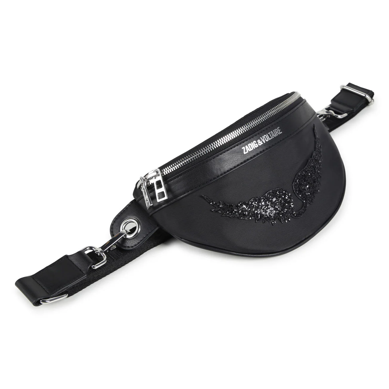 Zadig and Voltaire Black Bum Bag
