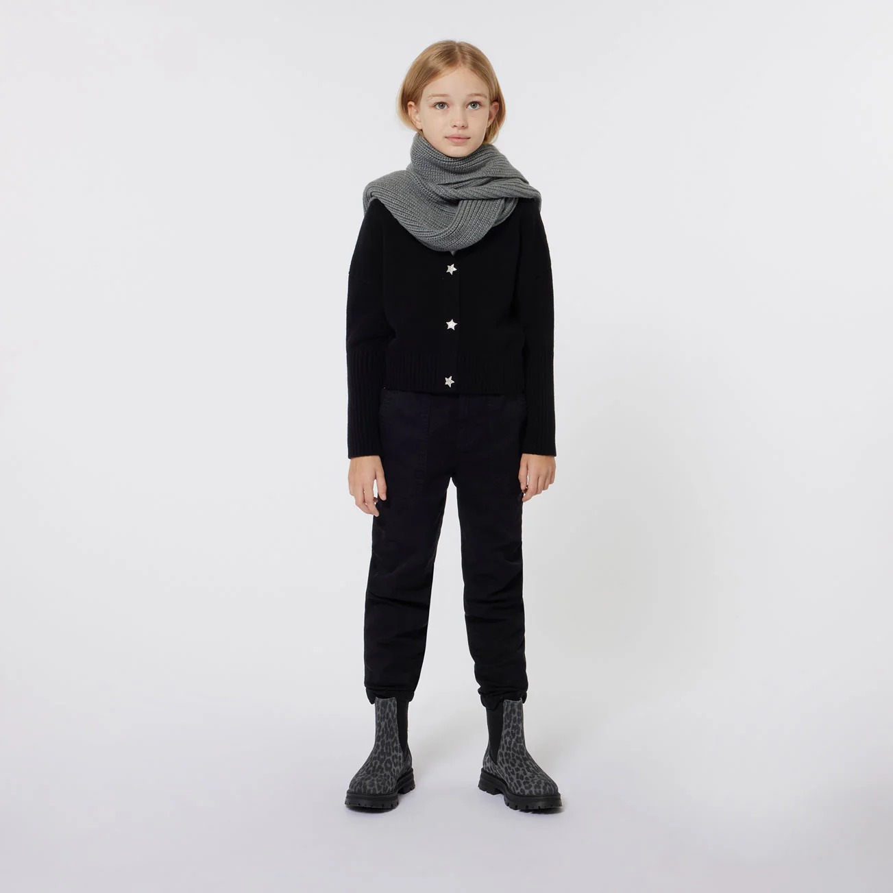 Zadig and Voltaire Black Button Cardigan - Image 3