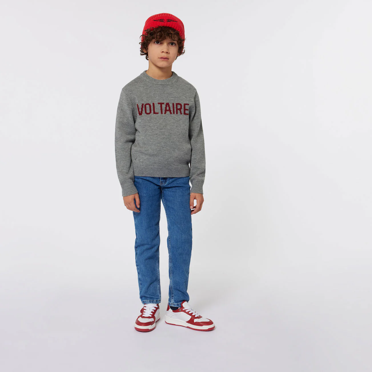 Zadig and Voltaire Grey Voltaire Pullover - Image 3