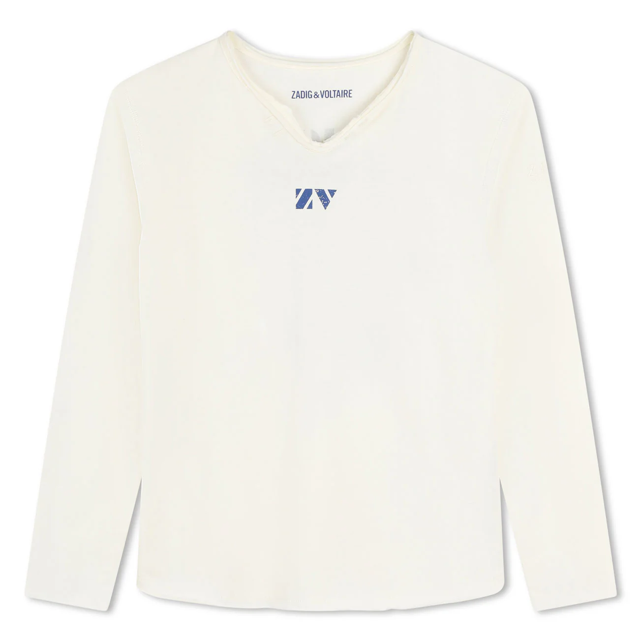 Zadig and Voltaire Ivory Long Sleeve T-Shirt