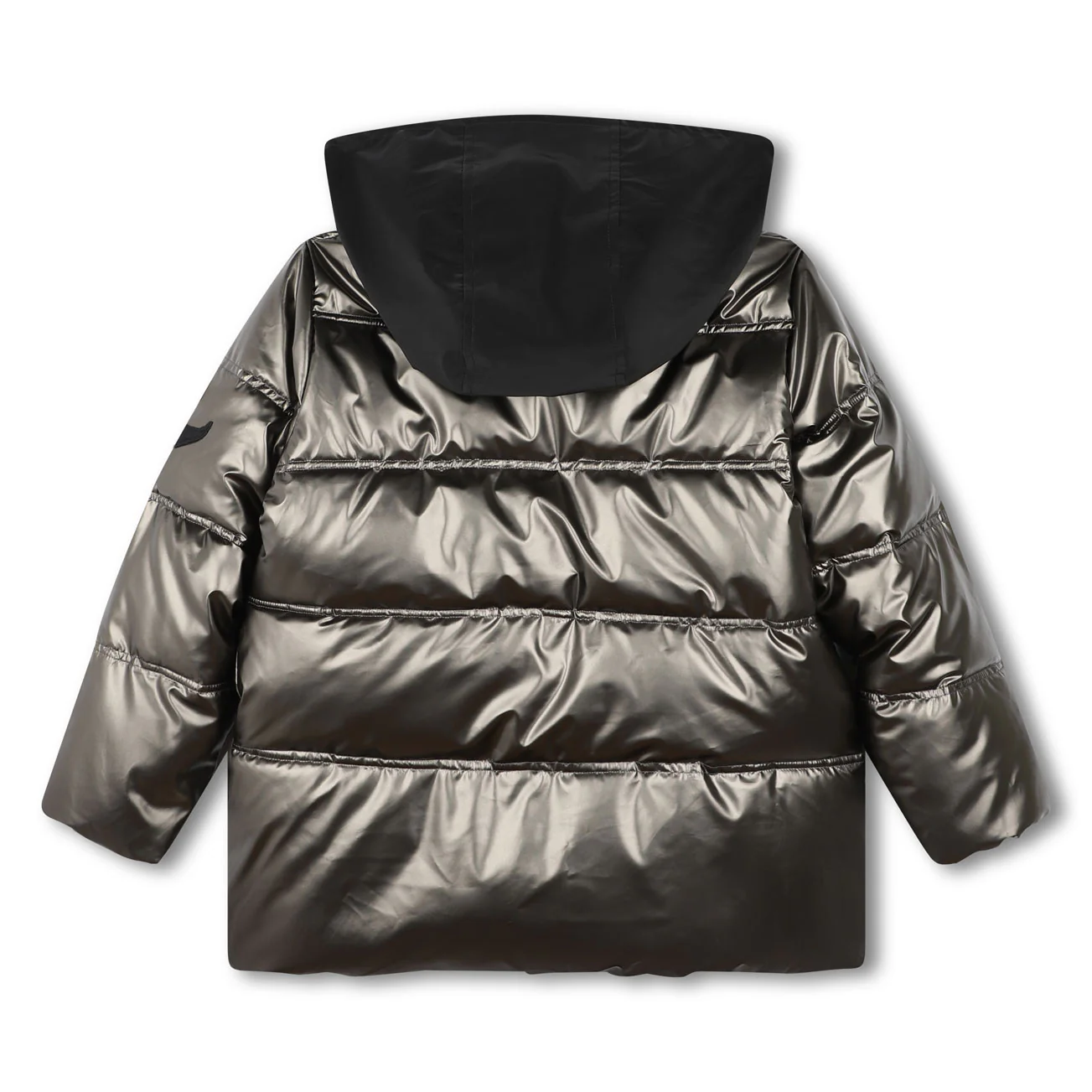Zadig and Voltaire Metallic Taupe Puffer Jacket - Image 2
