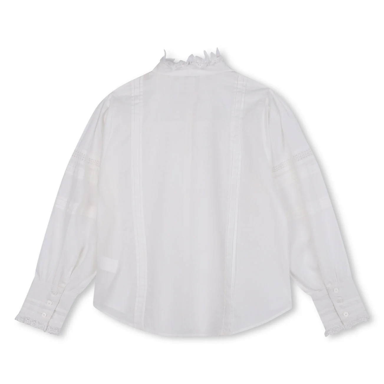 Zadig and Voltaire White Lace Blouse - Image 2