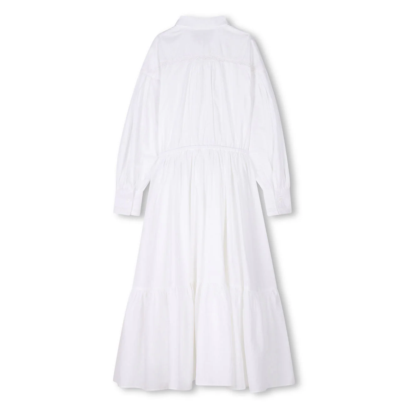 Zadig and Voltaire White Long Sleeves Shirt Dress - Image 3